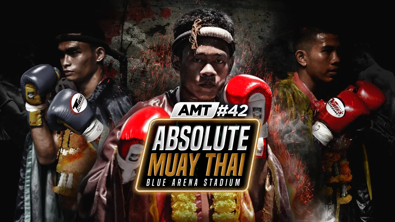 AMT 42: Phetsupan vs. Priewpak | Full Event Blue Arena Stadium | MTA+ background