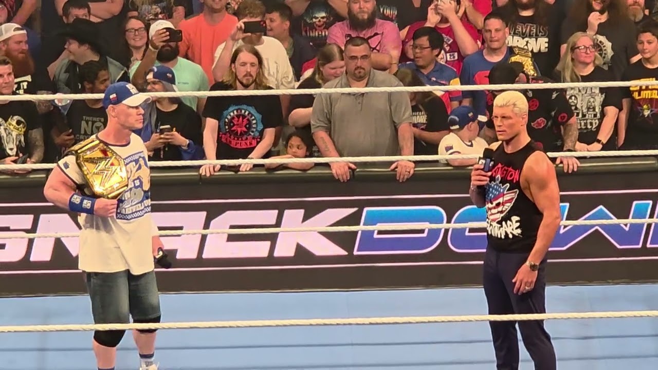 LIVE: John Cena Lexington Promo w/ Cody Rhodes, Randy Orton, LA Knight, Ron Killings Attacks 6-13-25 backdrop