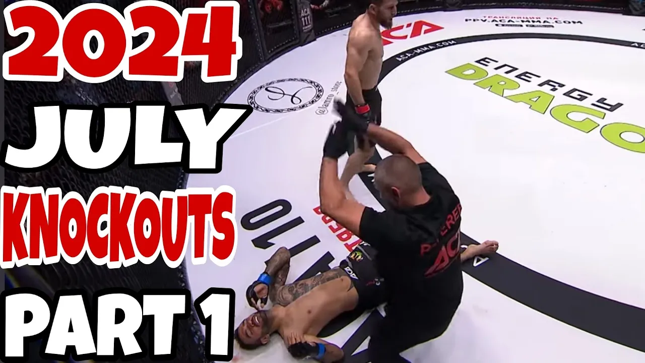 MMA & Boxing Knockouts I July 2024 Part 1 background
