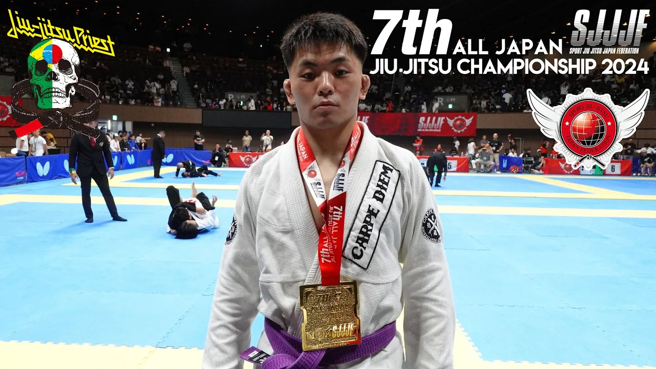 【FULL FIGHT】今井太陽 vs 澁谷大輔 / SJJJF全日本2024 【ブラジリアン柔術】 background