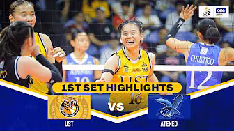 UST vs ATENEO | SET 1 HIGHLIGHTS | UAAP SEASON 88 WOMEN’S VOLLEYBALL | FEB 25, 2026