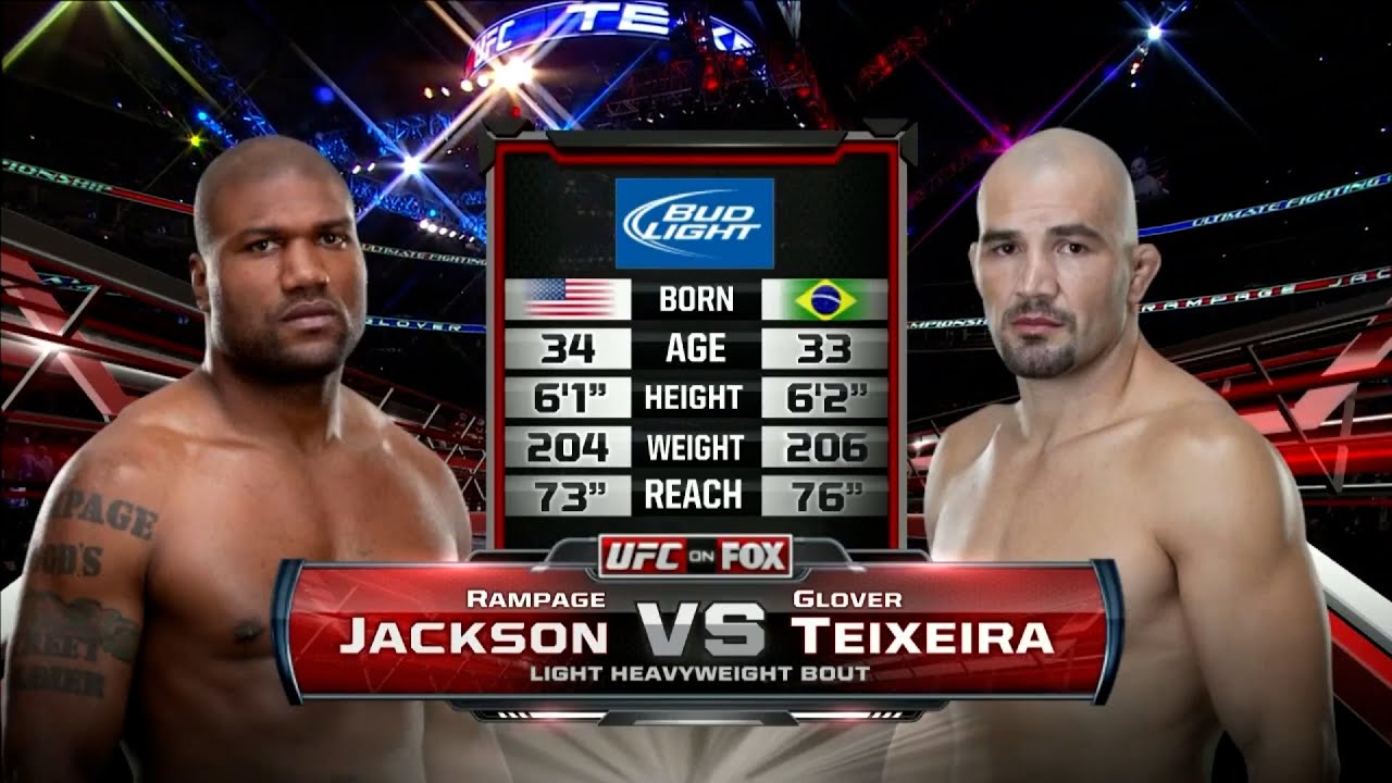 Quinton "Rampage" Jackson x Glover Teixeira | LUTA COMPLETA | Clássicos UFC