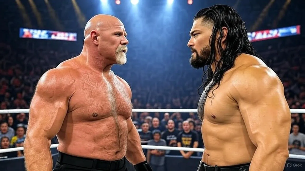 WWE 2K25 - Goldberg vs. Roman Reigns - FULL MATCH : WWE 09 Oct 2025