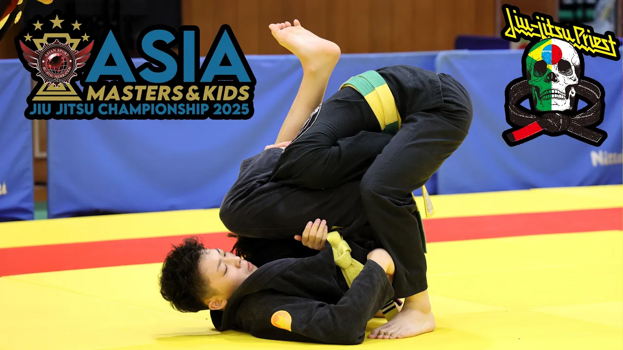 【FULL FIGHT】戸田琉生 vs 田中仁 / ASJJF ASIA KIDS 2025 【ブラジリアン柔術】