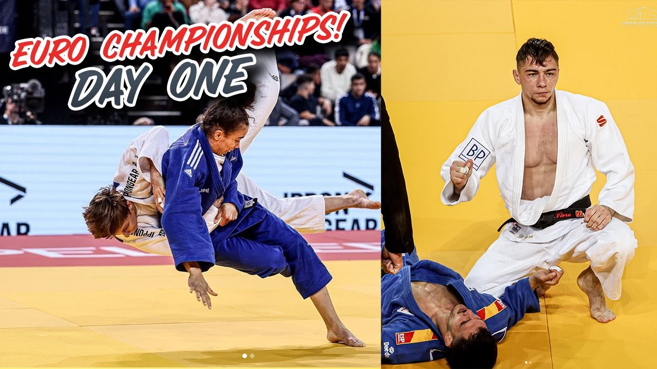 European Judo Championships 2023 - DAY ONE Highlights background