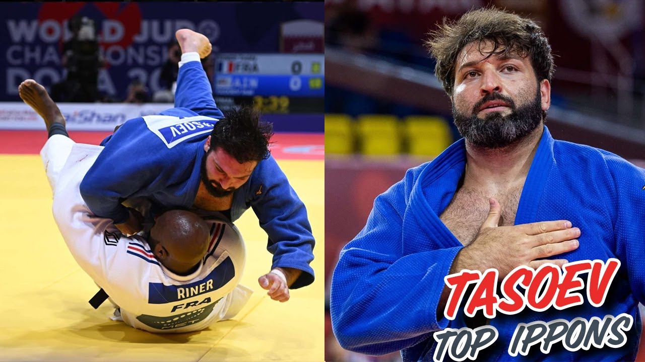TASOEV Inal - TOP IPPONS - 2023 World Champion background