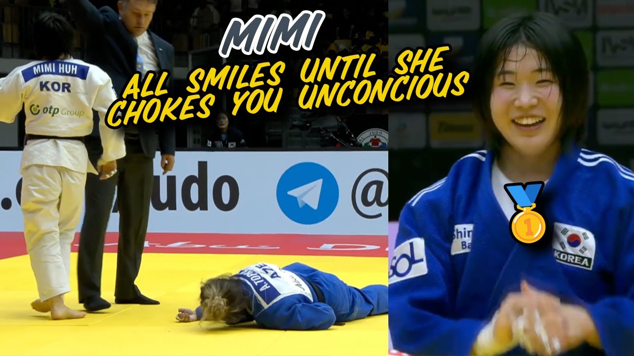 허미미 유도 세계 선수권 대회 HUH Mimi Takes Gold at the Judo World Championships 2024 background