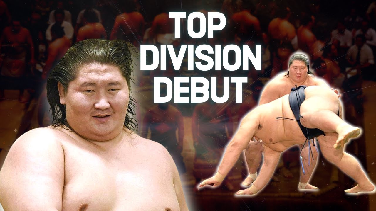 Ichinojo's Debut in the Makuuchi Division - September 2014 Basho