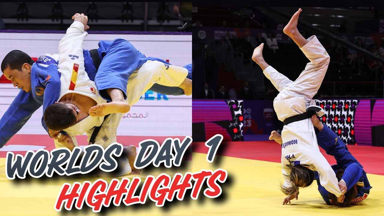 Judo Worlds 2023 Day 1 Highlights background