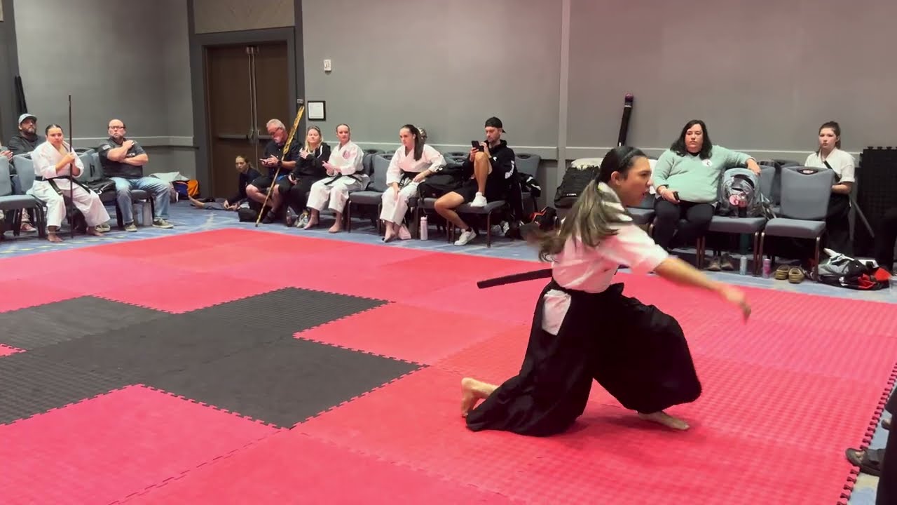 Asia Asesor 14-15 Girls Traditional Weapons - Diamond Nationals 2025 background
