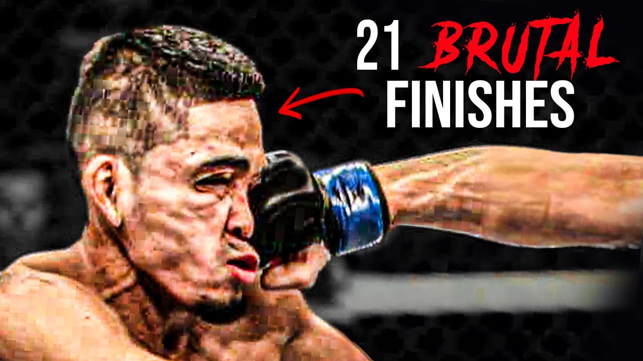 Pure Violence MMA Knockouts & Finishes 😳 backdrop