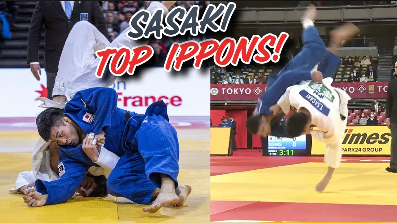 Sasaki Judo - TOP IPPONS background