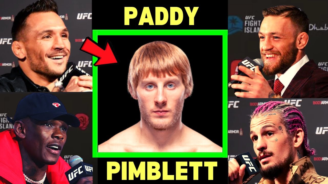 UFC Fighters "Reveal" thoughts about Paddy Pimblett... background
