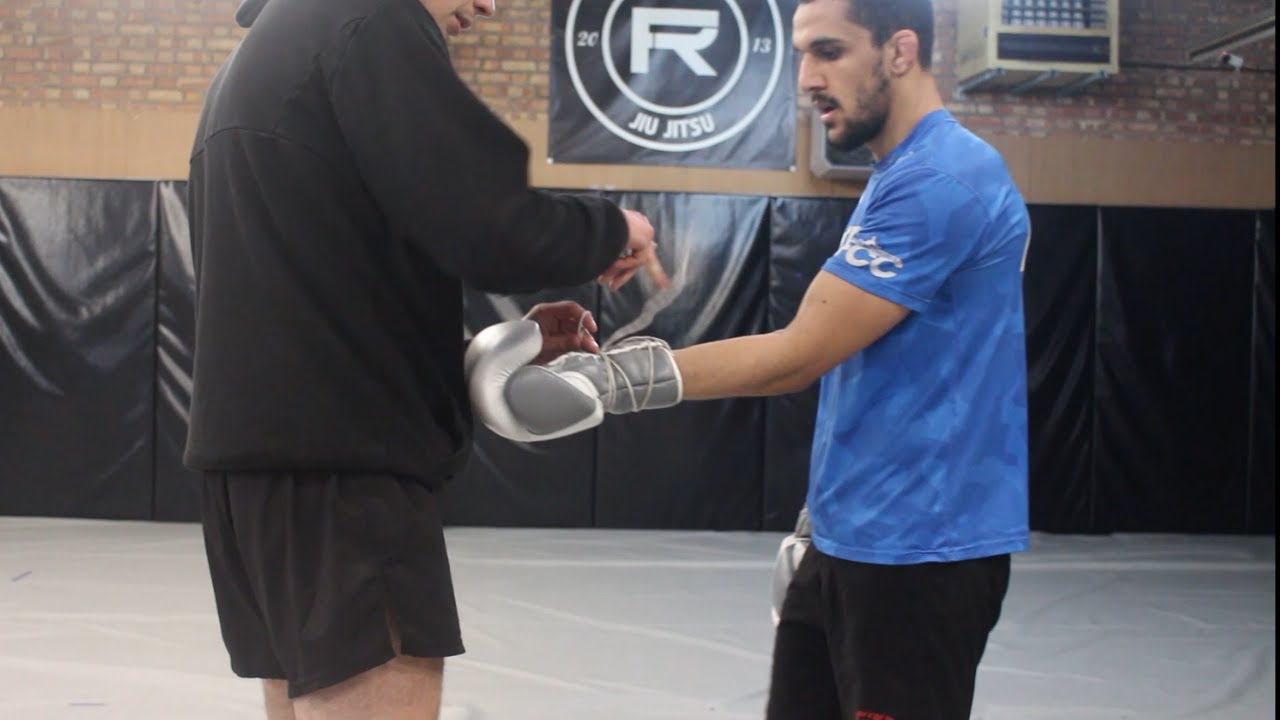 MY SPONSORED FIGHTER RICO TRAINING FOR HIS PROFESSIONAL MMA DEBUT ON CAGEWARRIORS background