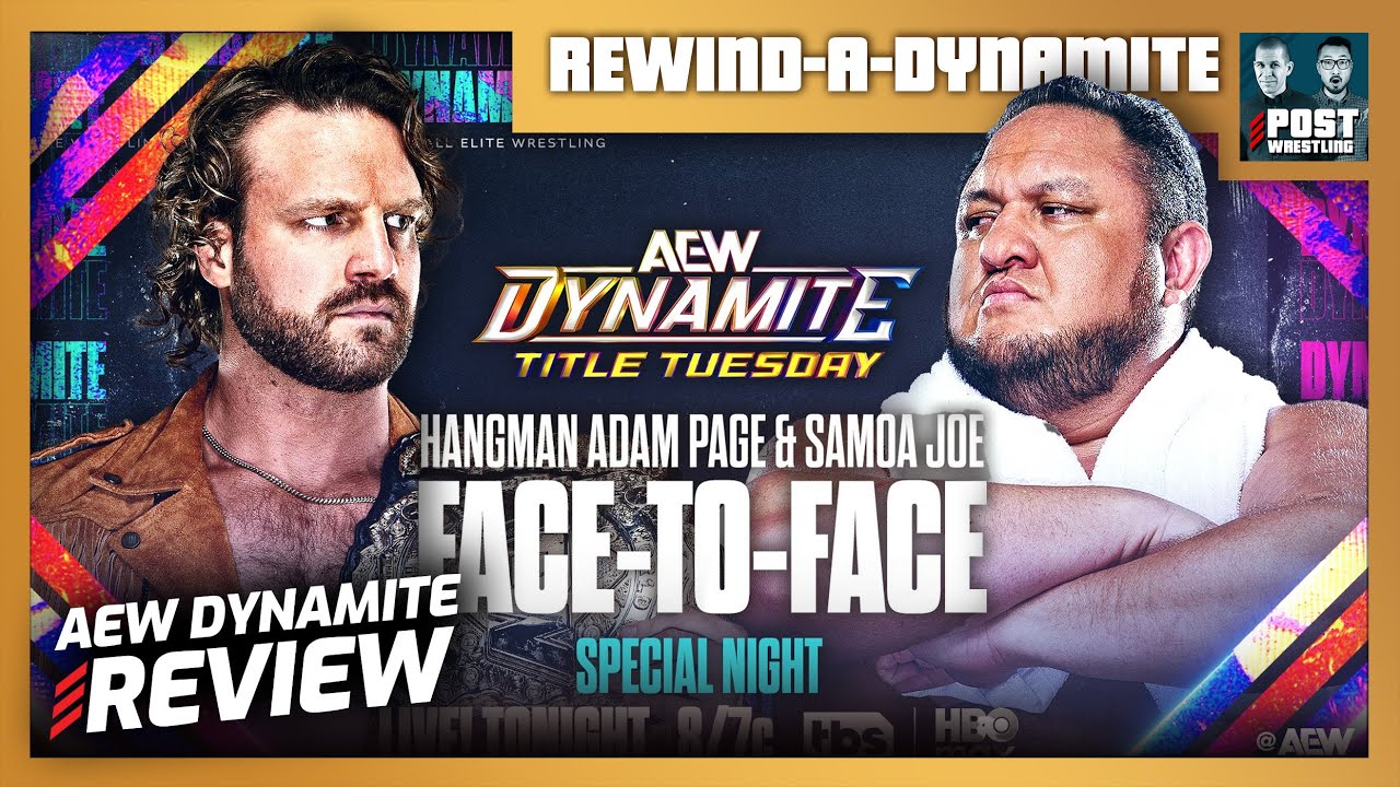 AEW Dynamite: Title Tuesday Review | REWIND-A-DYNAMITE background