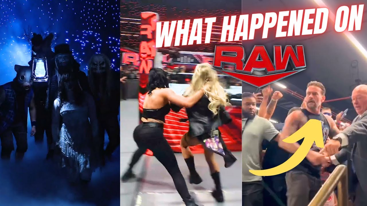 WWE RAW 8/5/24: Rhea ATTACKS Liv, Wyatt Sicks WINS! background
