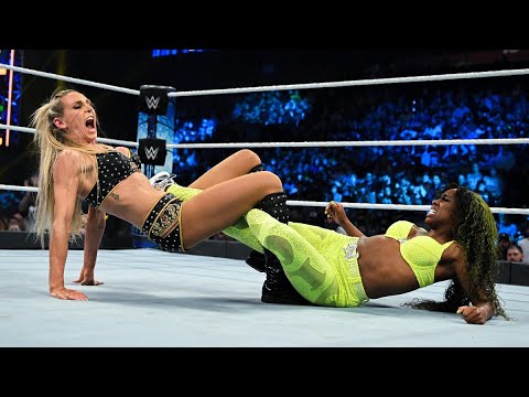 WWE Charlotte vs Naomi 2/2 - Full Match Jan,7 2022 background