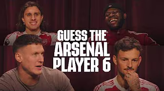 ONE GUNNER, FOUR DECOYS 👀 | GUESS THE ARSENAL PLAYER 6 | Riccardo Calafiori, Ben White and Legend