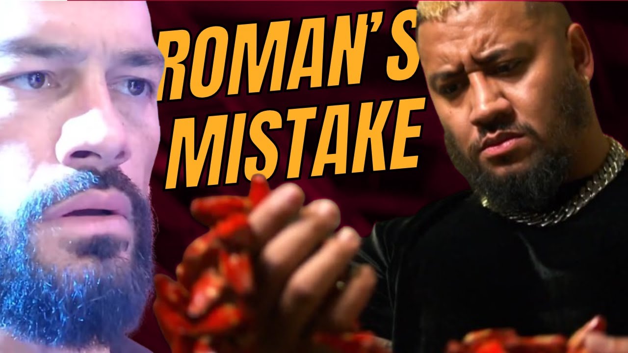The biggest mistake of Roman Reigns' lifeЁЯй╕ backdrop