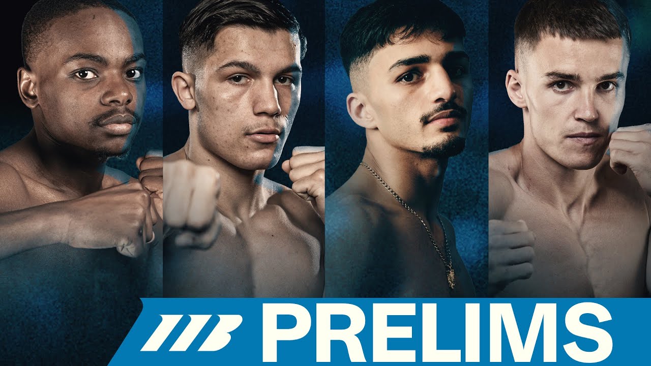 Live Prelims, 4 Fights: Bevan, Maca, Buttigieg. Dhilwayo | Conway Vs Liddard Undercard | Matchroom background
