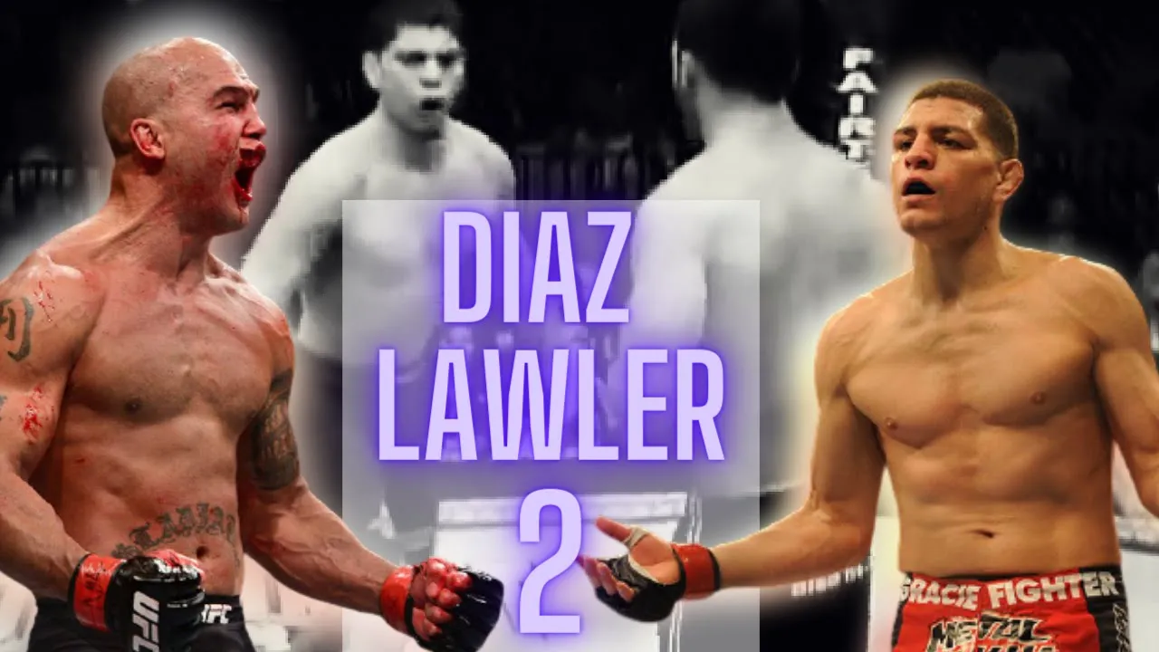 NICK DIAZ VS ROBBIE LAWLER 2: THE REMATCH IN 2021? background