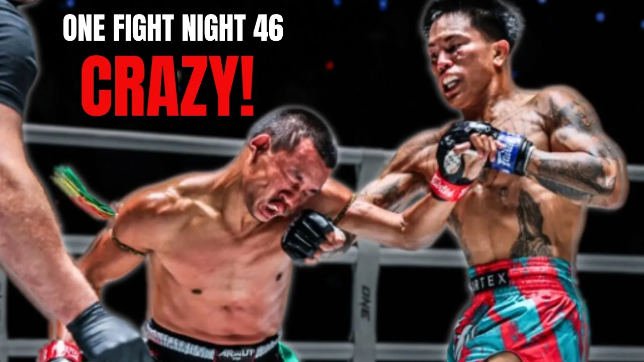 4oz Muay Thai is CRAZY! Tawanchai Defeats Superbon ONE Fight Night 46 Recap background