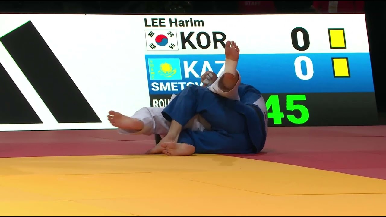 H. LEE (KOR) VS Y. SMETOV (KAZ) | Paris Grand Slam 2024 | Round 2 -60 Kg