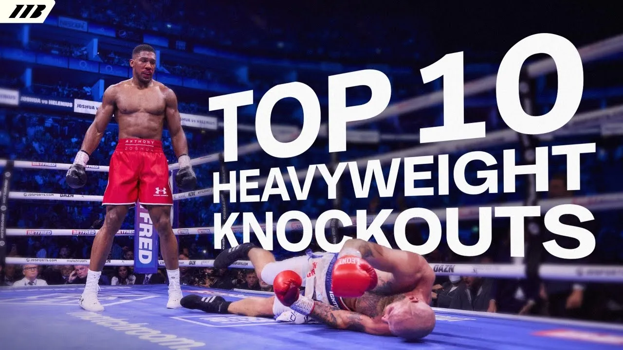 Top 10 Heavyweight Knockouts | Matchroom Boxing background