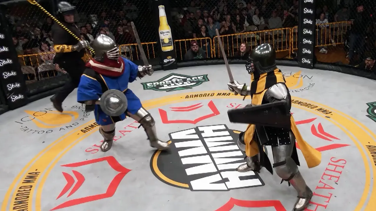 Judo in Armor: ARMORED MMA Fight of the Night