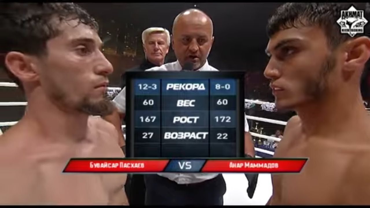 Бувайсар Пасхаев vs. Анар Маммадов | Buvaisar Paskhaev vs. Anar Mammadov | AKHMAT KB background