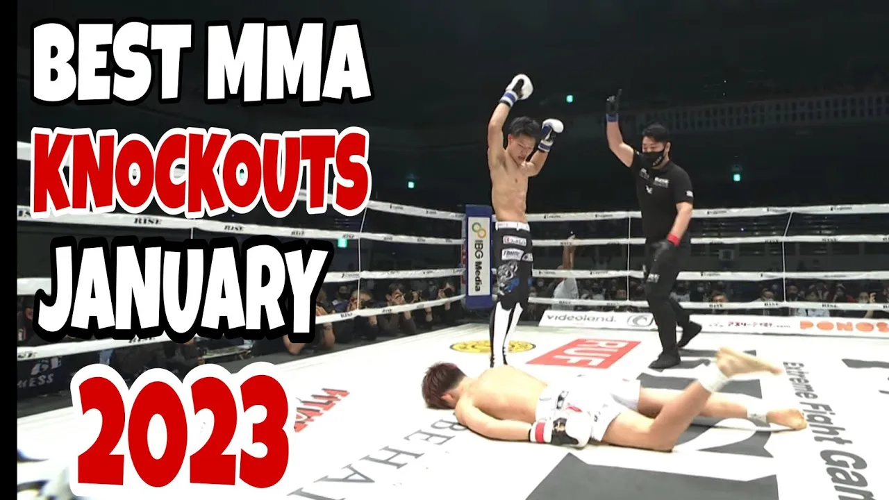 MMA’s Best Knockouts I January 2023 HD Part 1 background