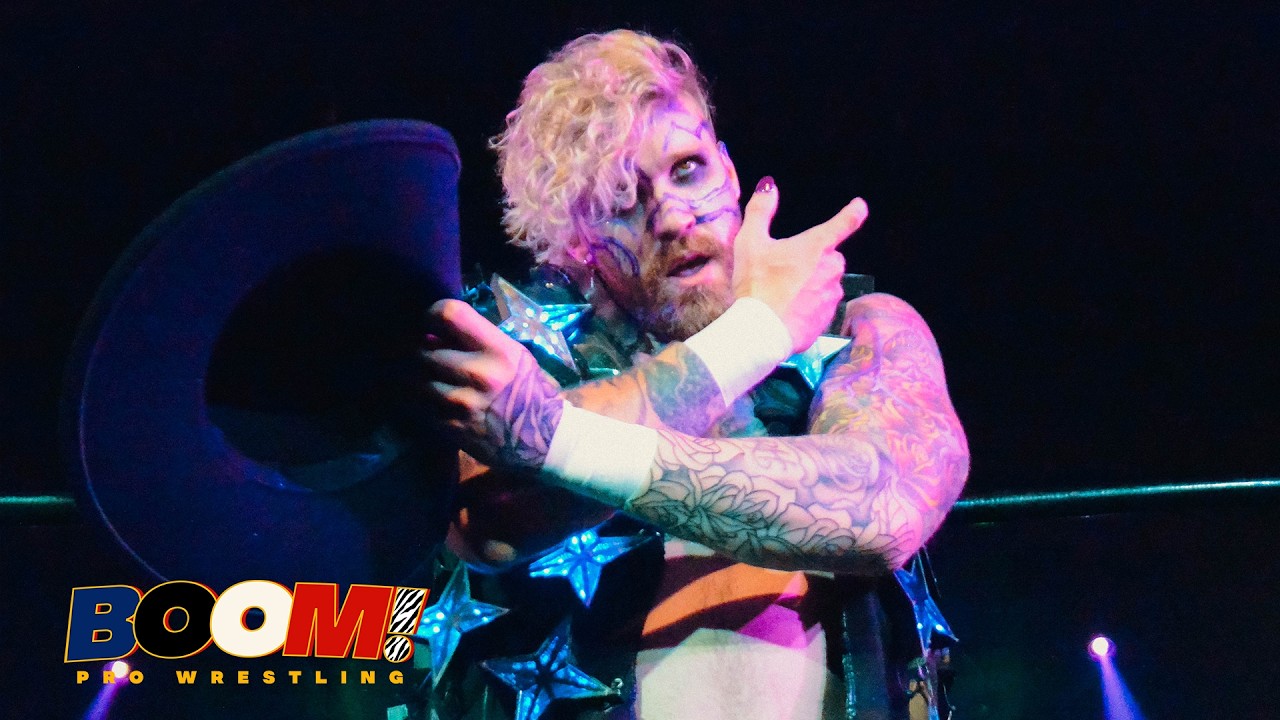 Evan Rivers' KPop Demon Hunters Entrance đ„ BOOM! Pro Wrestling