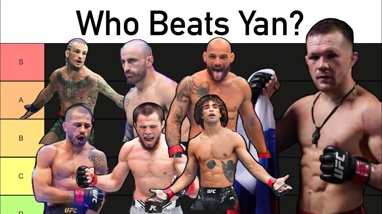 Who Beats Petr Yan? Tier List