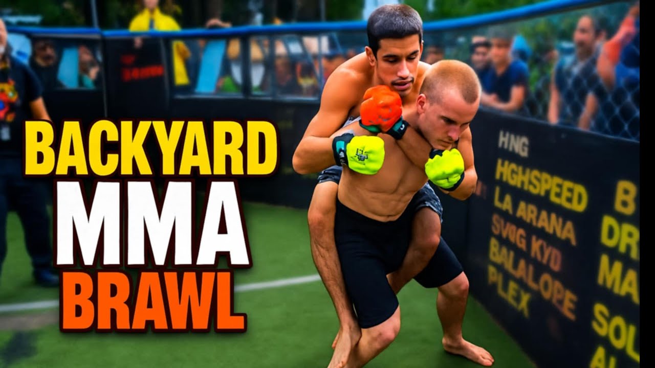 Backyard MMA Brawl! - Bulldog vs Leviticus backdrop