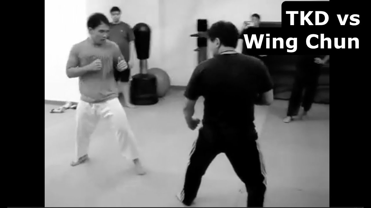 Great Wing Chun vs TKD Matches
