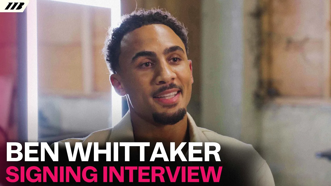 "Eddie Hearn Can Get Me The World Titles!" - Ben Whittaker's First Interview With Matchroom Boxing