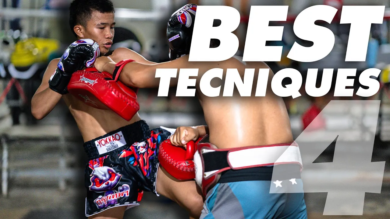 Mastering Muay Thai: Elite Techniques Compilation VOL 4 background