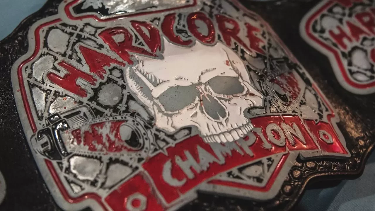 Primate vs. Chris Ridgeway - Defiant Hardcore Title (Defiant Wrestling #4) background