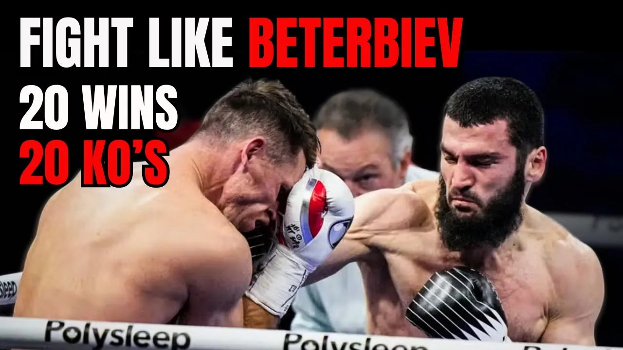 Knockout Machine! Learn How to Fight like Beterbiev in under 5 minutes