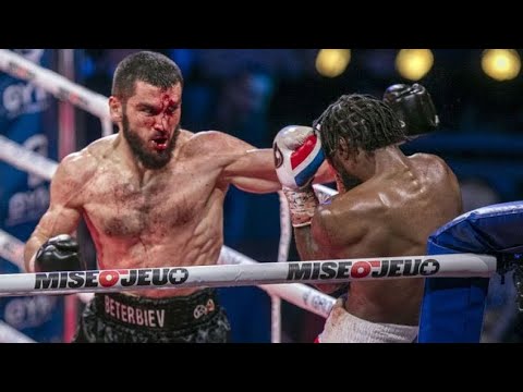The Moment Artur Beterbiev Completely Breaks His Opponents background