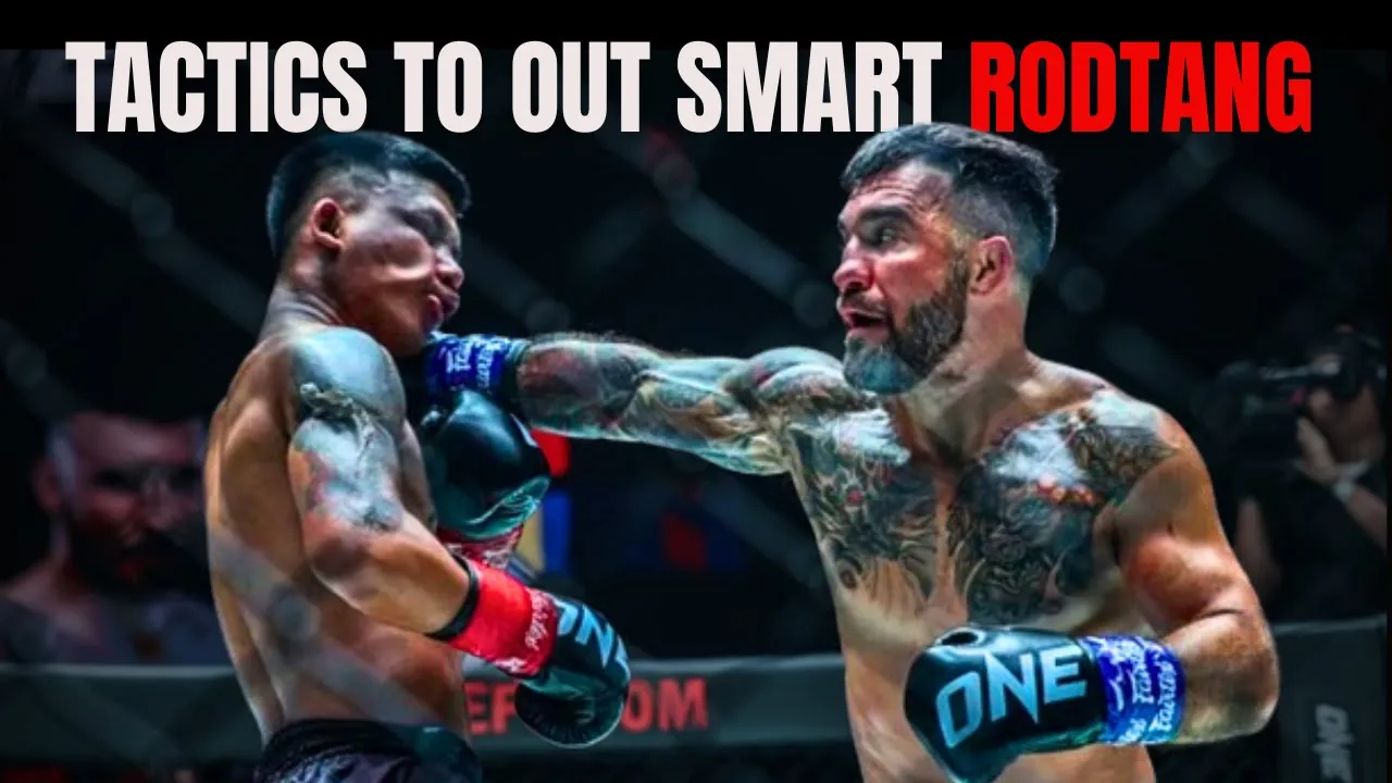 Denis Puric Clever in Fight Adjustments against Rodtang Jitmuangnon (Pro Striking Breakdown) background