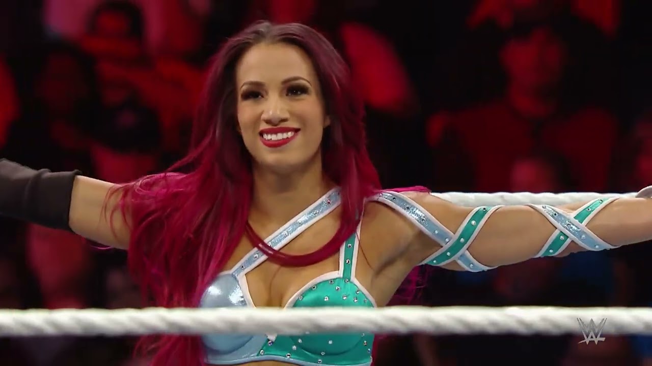 FULL MATCH: 1080pHD WWE RAW 09/14/15 Paige vs Sasha Banks background