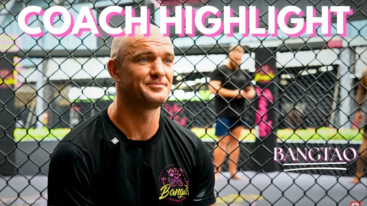 Meet our Coaches: James Heelan | Striking & Boxing Coach | Bangtao Muay Thai & MMA Phuket Thailand backdrop
