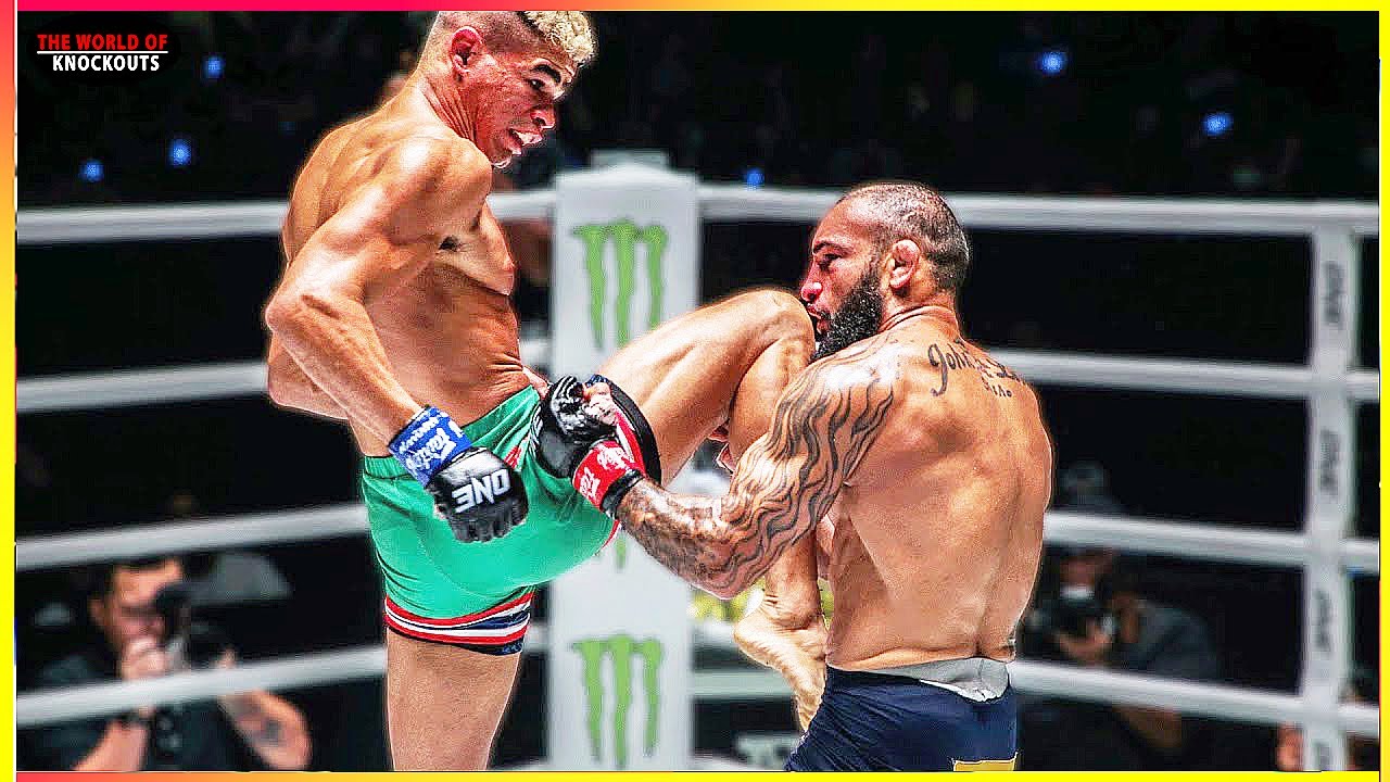 John Lineker (Brazil) vs Fabricio Andrade (Brazil) II - KNOCKOUT, MMA HD background