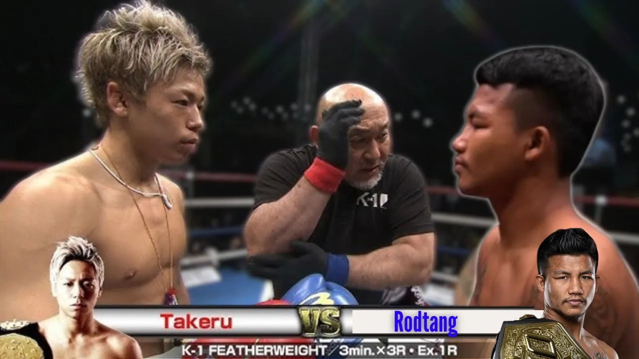 Takeru will Knock Out Rodtang ONE Kickboxing SuperFight! background