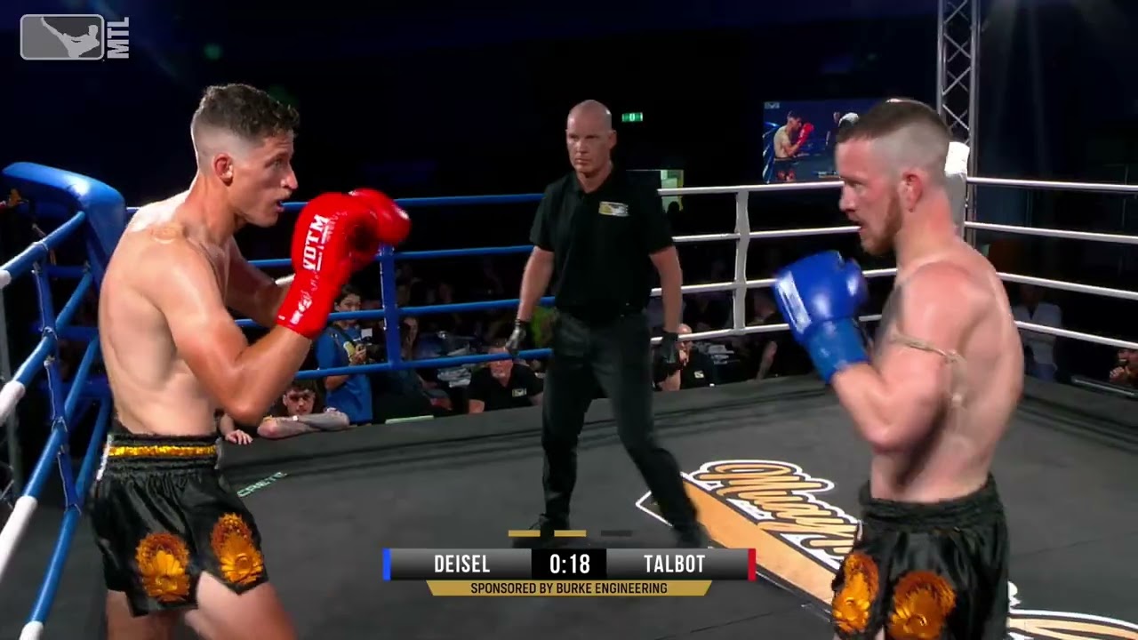 Fight Highlight - MTL8 - Nichollas Talbot vs Matt Deisel background