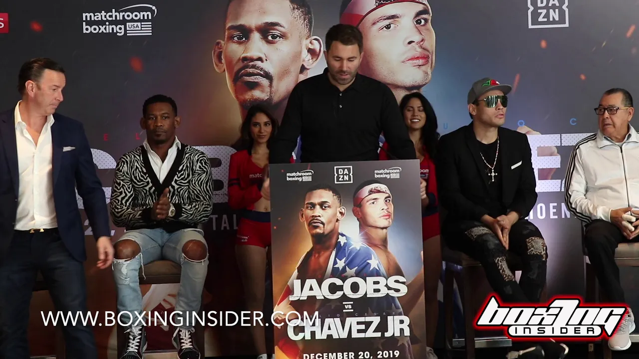 DANIEL JACOBS VS JULIO CESAR CHAVEZ JR KICK-OFF PRESS CONFERENCE IN LA