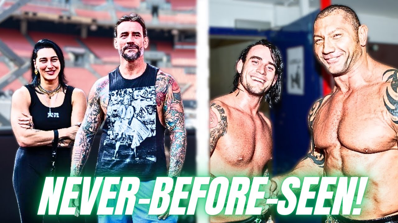 80 RARE CM Punk Photos from WWE's Vault!