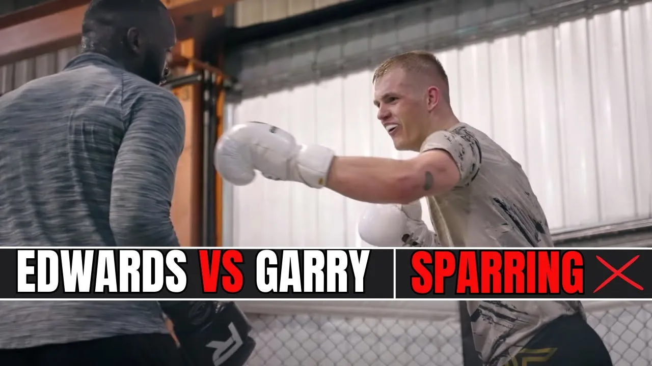 Edwards vs Garry! Elite Sparring Day at Team Renegade VLOG background