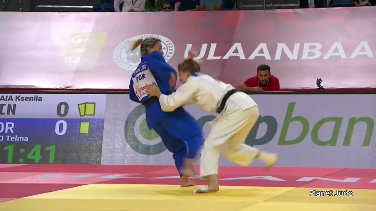 Kseniia GALITSKAIA 🇷🇺 🆚️ Telma MONTEIRO 🇵🇹 | четвертьфинал/-57кг | Большой Шлем Улан-Батор 2023 
